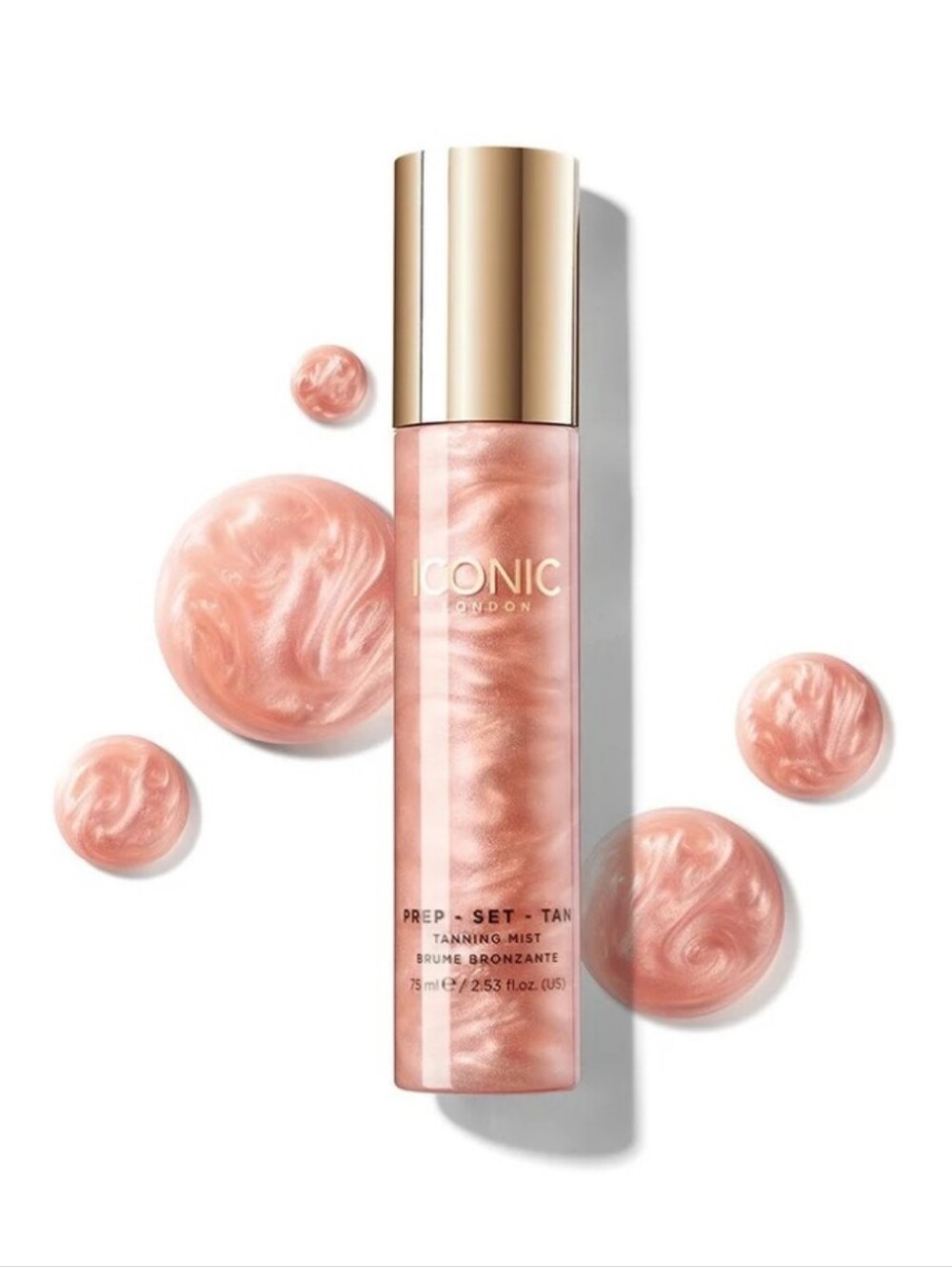 ☀️ICONIC London Prep-Set-Tan Shimmer Spray in Original ~ NWT